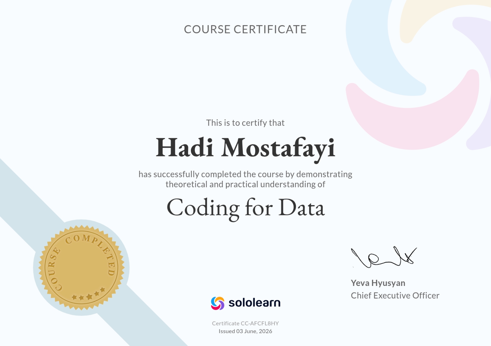 Coding for Data